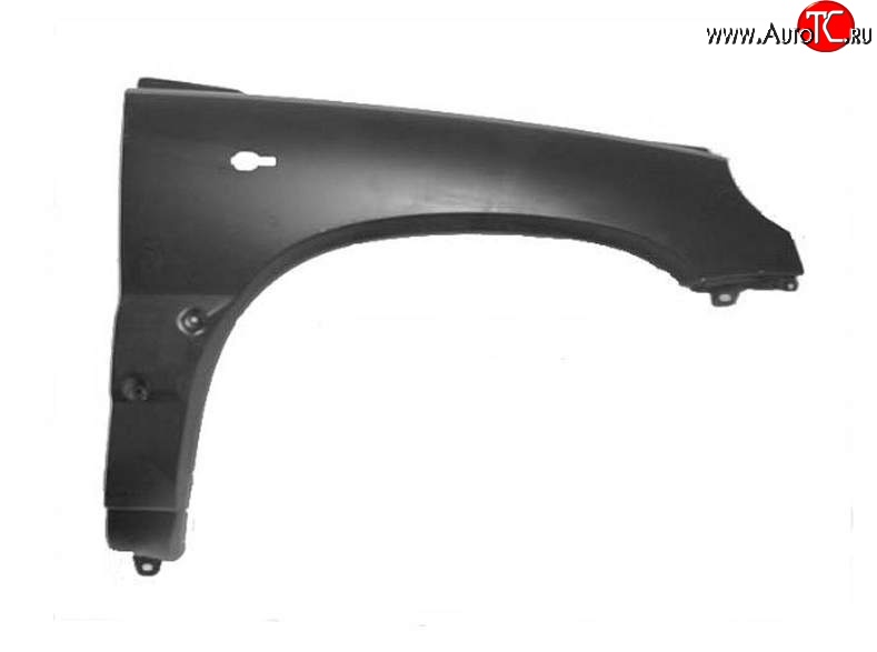 6 299 р. Крыло переднее правое Стандартное Chevrolet Niva 2123 дорестайлинг (2002-2008) (Окрашенное)  с доставкой в г. Вологда