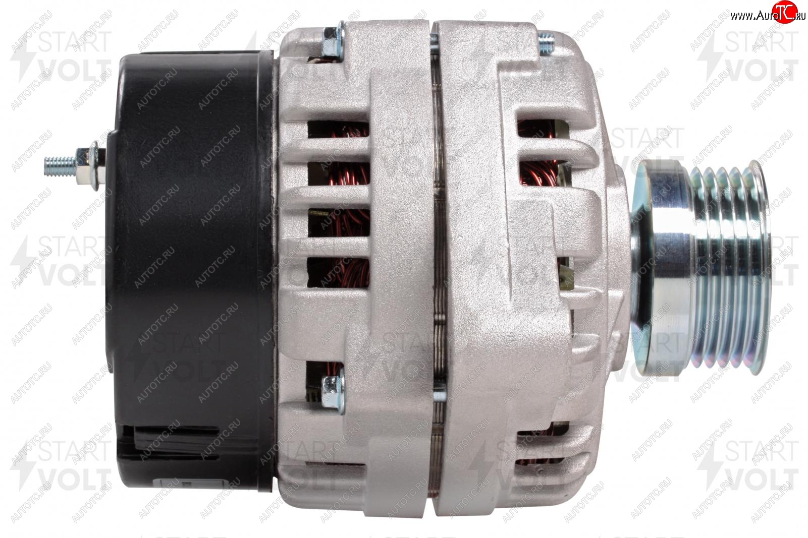 4 699 р. Генератор (90A / 14В) (1.7i) START VOLT Chevrolet Niva 2123 дорестайлинг (2002-2008)  с доставкой в г. Вологда