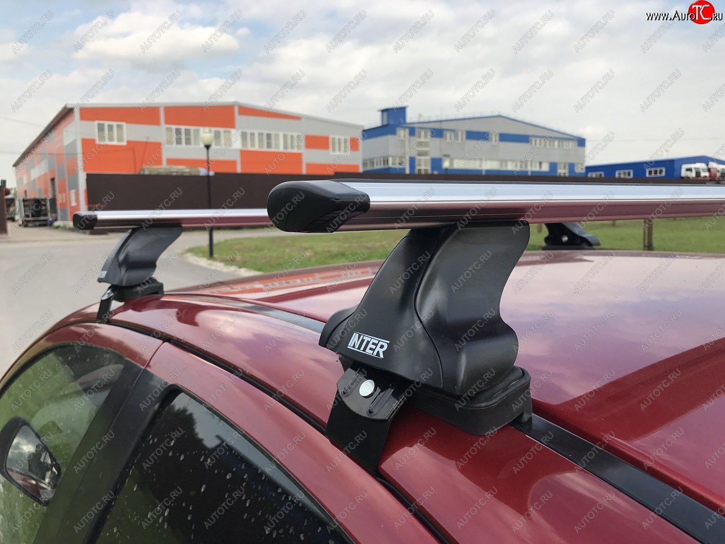 2 099 р. Комплект опор багажника Inter Chevrolet Niva 2123 дорестайлинг (2002-2008)  с доставкой в г. Вологда