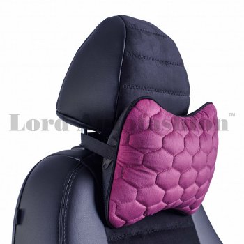 Подушка-косточка Lord Autofashion Соты (экокожа/велюр, 2 шт.) FAW 1041 дорестайлинг (2005-2007)