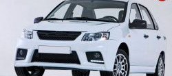 689 р. Реснички GTC на фары Лада Гранта 2190 седан  дорестайлинг (2011-2017) (Неокрашенные)  с доставкой в г. Вологда. Увеличить фотографию 6