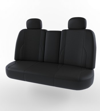6 249 р. Чехлы для сидений (Норма) Lord Autofashion Вегас (экокожа, сплошная спинка) Лада Гранта 2191 седан дорестайлинг  (2013-2017) (Черный, вставка черная)  с доставкой в г. Вологда. Увеличить фотографию 2