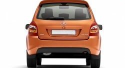 4 799 р. Спойлер Petroil Tuning Чистое стекло Лада Гранта FL 2194 универсал (2018-2025) (Неокрашенный)  с доставкой в г. Вологда. Увеличить фотографию 4