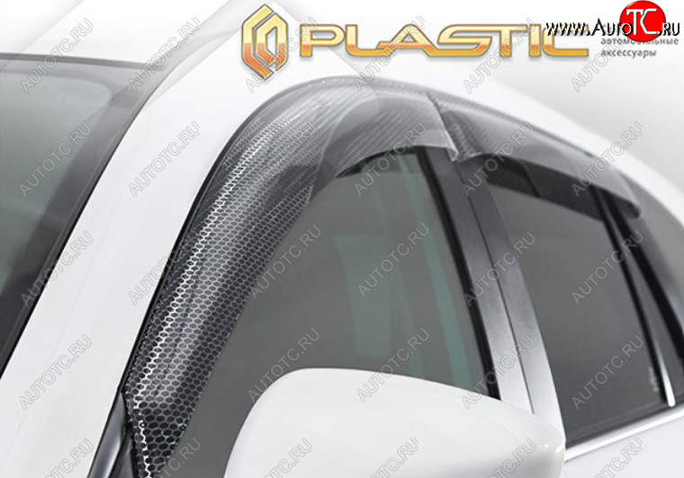 2 159 р. Дефлектора окон CA-Plastic  Лада Нива Трэвел (2021-2025) (212300-80) (Серия Art графит, Без хром молдинга)  с доставкой в г. Вологда