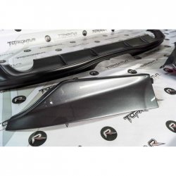 3 699 р. Диффузор заднего бампера TopKontur Design Лада Гранта 2191 седан дорестайлинг  (2013-2017) (Неокрашенная)  с доставкой в г. Вологда. Увеличить фотографию 3