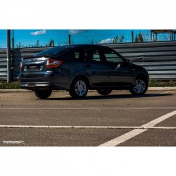 3 699 р. Диффузор заднего бампера TopKontur Design Лада Гранта 2191 седан дорестайлинг  (2013-2017) (Неокрашенная)  с доставкой в г. Вологда. Увеличить фотографию 8