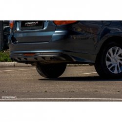 3 699 р. Диффузор заднего бампера TopKontur Design Лада Гранта 2191 седан дорестайлинг  (2013-2017) (Неокрашенная)  с доставкой в г. Вологда. Увеличить фотографию 10