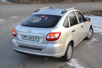 6 329 р. Рейлинги Petroil Tuning Комфорт Лада Гранта 2191 седан дорестайлинг  (2013-2017) (Серебристый муар)  с доставкой в г. Вологда. Увеличить фотографию 6