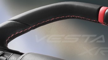 14 659 р. Анатомическое рулевое колесо SPORT Лада XRAY (2016-2022) (Без подогрева, На базе руля клиента)  с доставкой в г. Вологда. Увеличить фотографию 2