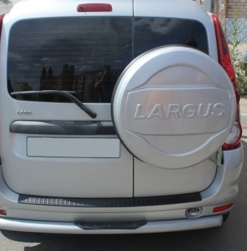 949 р. Чехол запасного колеса SVS (R15) Лада Ларгус дорестайлинг R90 (2012-2021) (Неокрашенный)  с доставкой в г. Вологда. Увеличить фотографию 2
