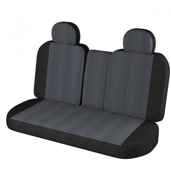 3 999 р. Чехлы для сидений Lord Autofashion Стандарт Плюс (жаккард, 2014-2016) Лада 2123 (Нива Шевроле) 1 рестайлинг (2009-2020) (Чёрный, вставка Ёж Белый)  с доставкой в г. Вологда. Увеличить фотографию 2