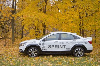 22 999 р. Комплект накладок на арки, порогм и молдингов Rally Sport Лада Веста SW 2181 универсал дорестайлинг (2017-2022)  с доставкой в г. Вологда. Увеличить фотографию 4