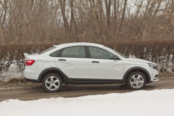 23 649 р. Cross-комплект Артформ Лада Веста SW 2181 универсал дорестайлинг (2017-2022)  с доставкой в г. Вологда. Увеличить фотографию 6