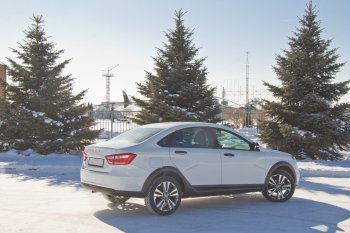 23 649 р. Cross-комплект Артформ Лада Веста SW 2181 универсал дорестайлинг (2017-2022)  с доставкой в г. Вологда. Увеличить фотографию 9