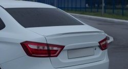7 249 р. Лип спойлер АртФорм Лада Веста 2180 седан дорестайлинг (2015-2023) (Окрашенный)  с доставкой в г. Вологда. Увеличить фотографию 3