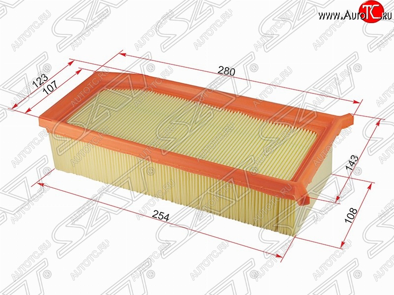 270 р. Фильтр воздушный двигателя SAT  Renault Clio  BH98 (2012-2020), Renault Duster  HS (2015-2021), Renault Kaptur (2016-2025), Renault Logan  2 (2014-2025), Renault Logan Stepway (2018-2025), Renault Sandero  (B8) (2014-2018), Renault Sandero Stepway  (B8) (2014-2018), Лада XRAY (2016-2022), Лада XRAY Cross (2018-2022), Лада Веста ( 2180,  SW 2181) (2015-2025), Лада Веста Кросс ( SW 2181,  2180) (2017-2025)  с доставкой в г. Вологда