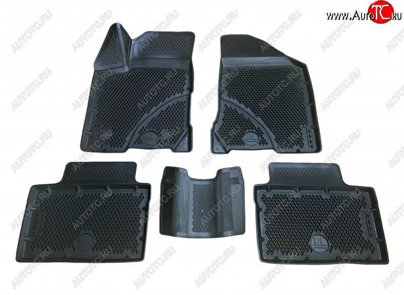 3 249 р. Коврики салона DELFORM ❞EVA 3D Premium❝ (термоэластопласт/ТЭП) Лада Веста SW 2181 универсал дорестайлинг (2017-2022)  с доставкой в г. Вологда