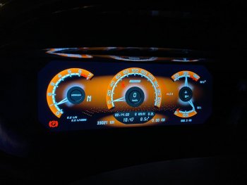 42 949 р. Электронная панель приборов Тюн-Авто “Vision” Лада Веста SW 2181 универсал дорестайлинг (2017-2022) (Темно-серый, матовый)  с доставкой в г. Вологда. Увеличить фотографию 5