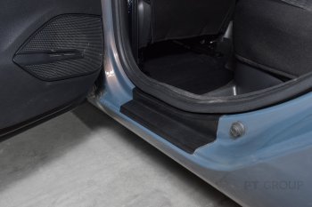 1 499 р. Пороги накладки дверей Petroil Tuning Лада Веста SW 2181 универсал дорестайлинг (2017-2022)  с доставкой в г. Вологда. Увеличить фотографию 3