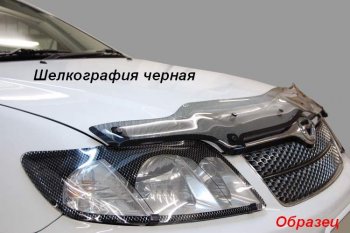 2 079 р. Дефлектор капота CA-Plastik  Volkswagen Amarok (2016-2022) рестайлинг (Classic черный, Без надписи)  с доставкой в г. Вологда. Увеличить фотографию 6