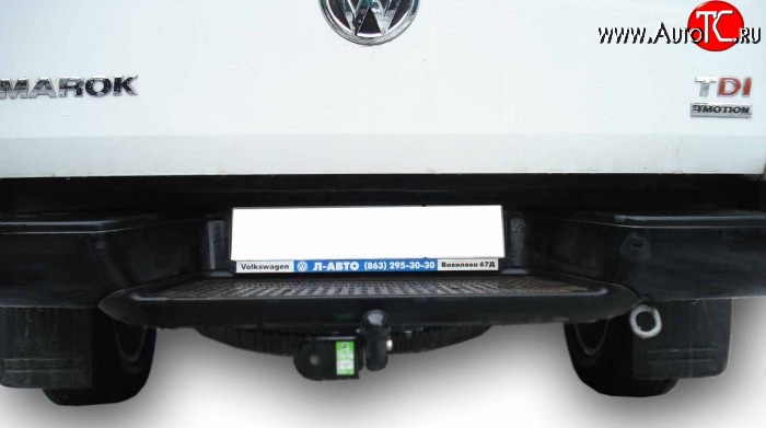 4 299 р. Фаркоп Лидер Плюс (до 1500 кг) Volkswagen Amarok дорестайлинг (2009-2016) (Без электропакета)  с доставкой в г. Вологда