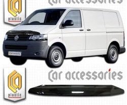 Дефлектор капота CA Plastic Volkswagen Caravelle  T5 (2009-2015) рестайлинг