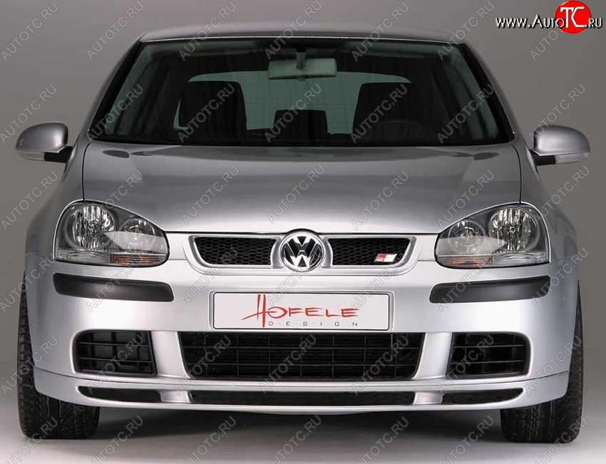 8 749 р. Накладка на передний бампер Hofele Volkswagen Golf 5 хэтчбэк (2003-2009) (Неокрашенная)  с доставкой в г. Вологда