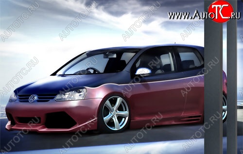 22 899 р. Передний бампер Golardo Volkswagen Golf 5 хэтчбэк (2003-2009)  с доставкой в г. Вологда