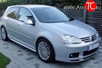 9 799 р. Пороги накладки Hofele Volkswagen Golf 5 хэтчбэк (2003-2009) (Неокрашенные)  с доставкой в г. Вологда