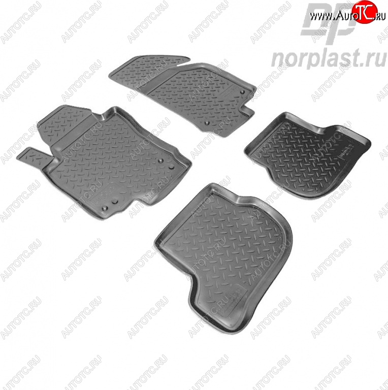 2 139 р. Комплект ковриков в салон Norplast Volkswagen Golf 5 хэтчбэк (2003-2009)  с доставкой в г. Вологда
