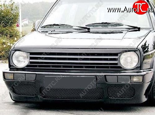 4 949 р. Решётка радиатора CT Volkswagen Golf 2 (1983-1992) (Неокрашенная)  с доставкой в г. Вологда