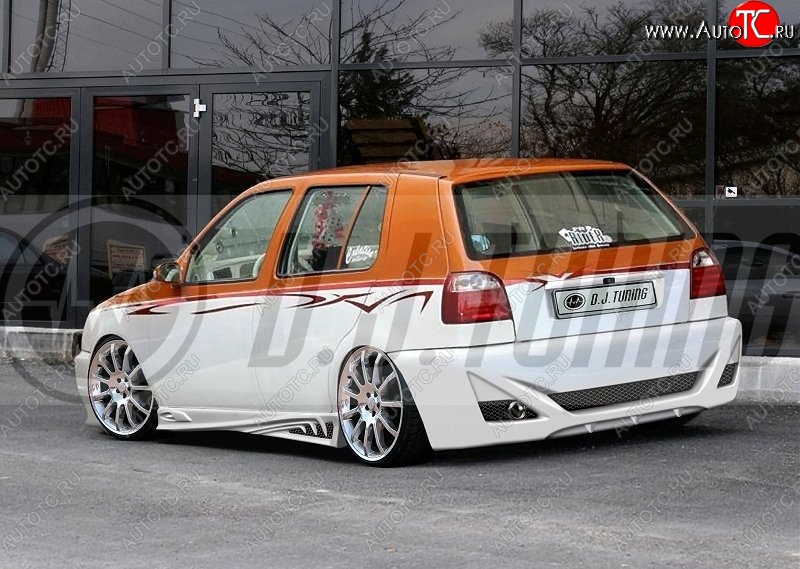 25 899 р. Задний бампер D.J.2 Volkswagen Golf 3 (1991-1998)  с доставкой в г. Вологда
