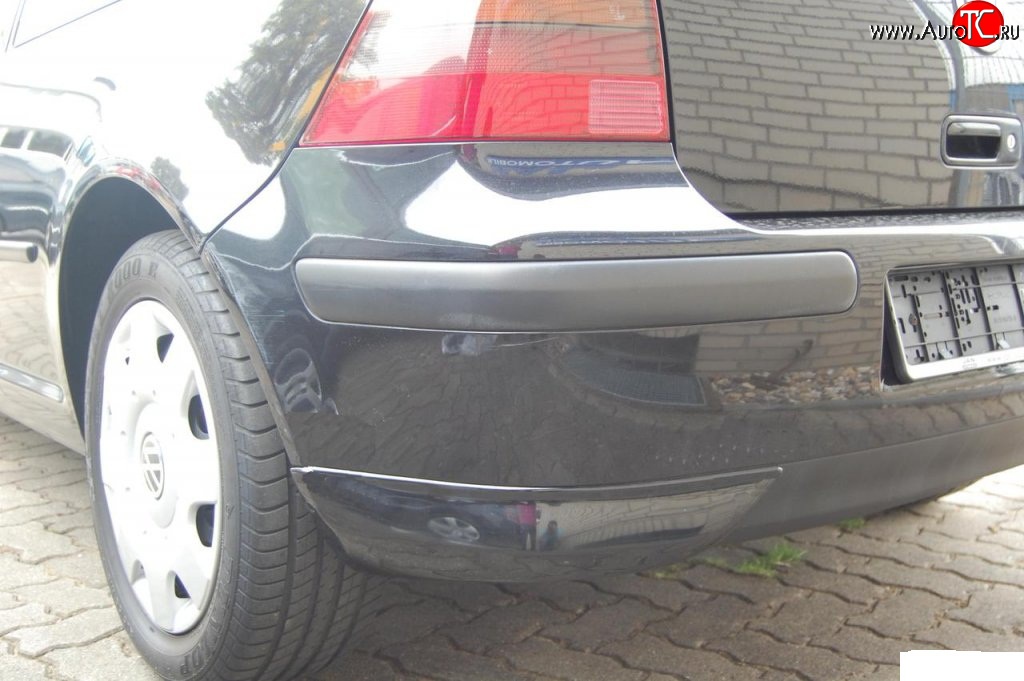 5 999 р. Накладка Sport-Line на задний бампер Volkswagen Golf 4 (1997-2003)  с доставкой в г. Вологда