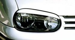 989 р. Реснички на фары CT Volkswagen Golf 4 (1997-2003) (Неокрашенные)  с доставкой в г. Вологда. Увеличить фотографию 2