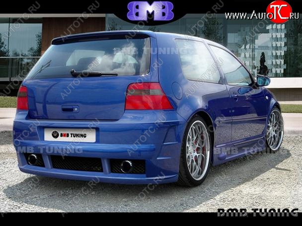 23 969 р. Задний бампер ВМВ Volkswagen Golf 4 (1997-2003)  с доставкой в г. Вологда