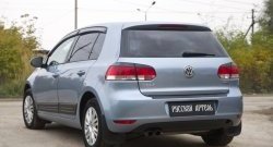749 р. Реснички на фонари RA Volkswagen Golf 6 хэтчбэк 5 дв. (2008-2014) (Неокрашенные)  с доставкой в г. Вологда. Увеличить фотографию 2