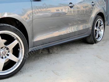 Пороги MV Tuning (Шагрень) Volkswagen Jetta A6 седан дорестайлинг (2011-2015)