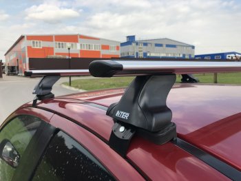2 499 р. Комплект опор багажника Inter Volkswagen Jetta A7 седан дорестайлинг (2018-2022)  с доставкой в г. Вологда. Увеличить фотографию 2