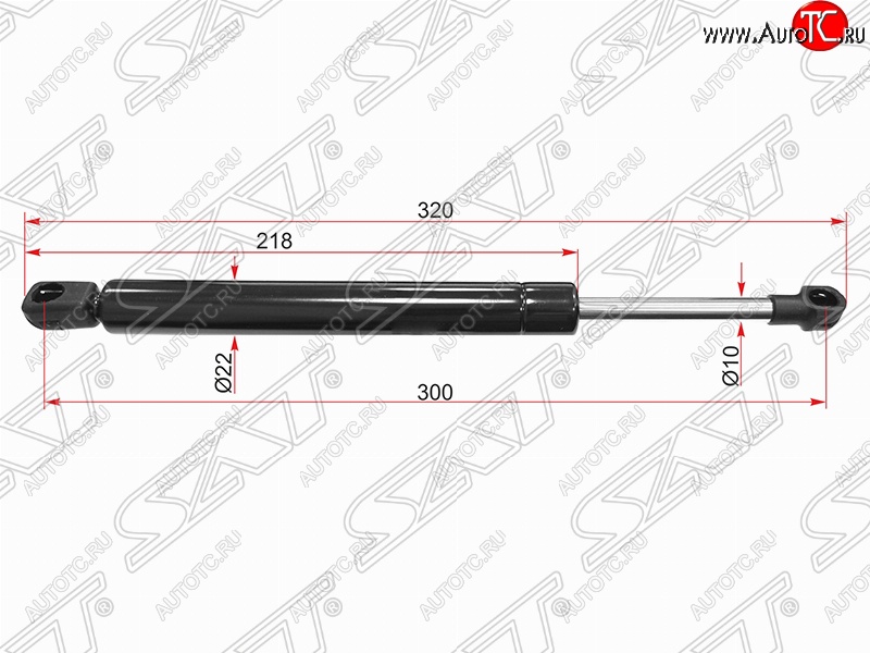 599 р. Газовый упор крышки багажника SAT Volkswagen Jetta A5 седан (2005-2011)  с доставкой в г. Вологда