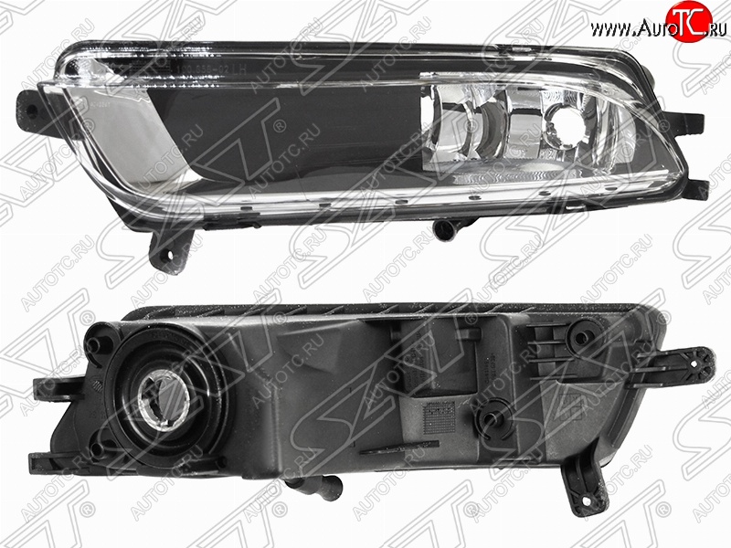2 499 р. Левая противотуманная фара SAT  Volkswagen Passat CC  рестайлинг (2012-2016)  с доставкой в г. Вологда