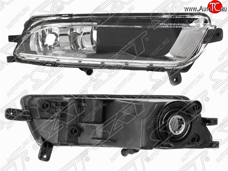 2 479 р. Правая противотуманная фара SAT  Volkswagen Passat CC  рестайлинг (2012-2016)  с доставкой в г. Вологда