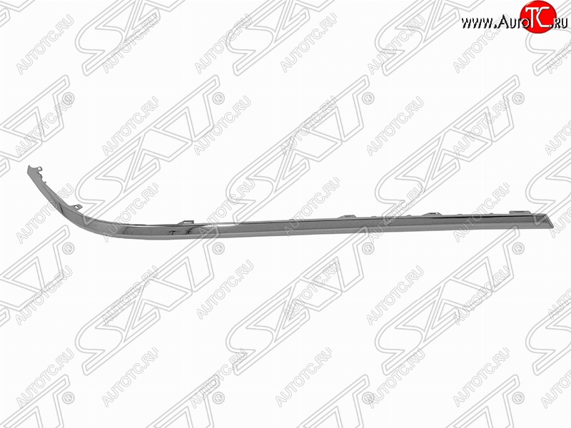 1 299 р. Левый молдинг заднего бампера (хром) SAT Volkswagen Passat B6 седан (2005-2011)  с доставкой в г. Вологда