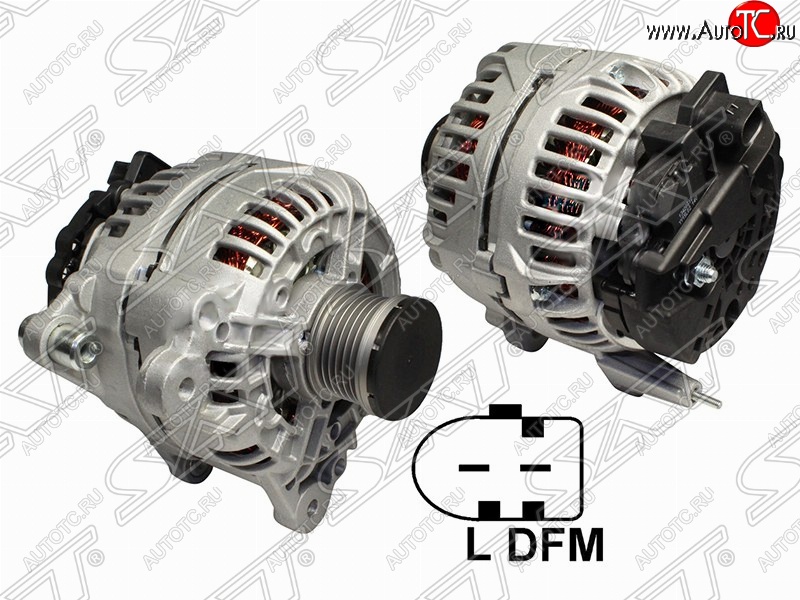 29 999 р. Генератор (140A/ 12V) (1.4/1.6) SAT Volkswagen Tiguan NF дорестайлинг (2006-2011)  с доставкой в г. Вологда