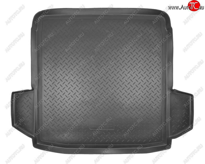 1 999 р. Коврик в багажник SD Norplast Unidec Volkswagen Passat B6 седан (2005-2011) (Цвет: черный)  с доставкой в г. Вологда
