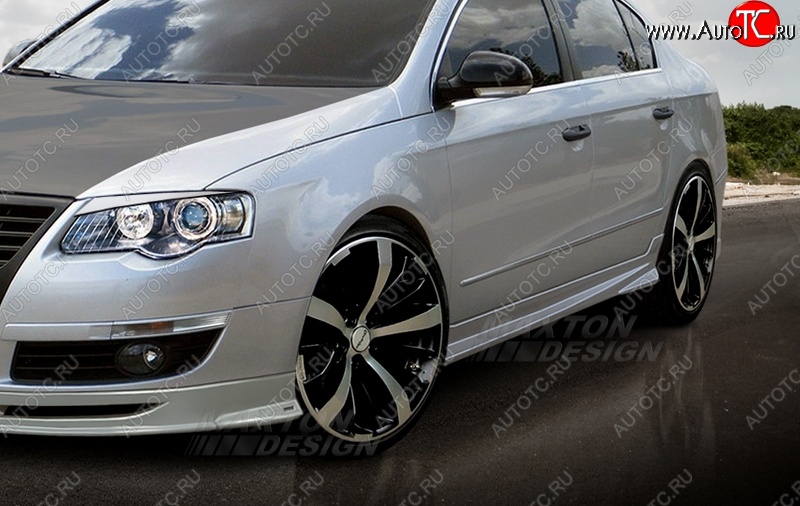 15 299 р. Пороги накладки Maxton Volkswagen Passat B6 седан (2005-2011)  с доставкой в г. Вологда