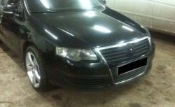1 649 р. Реснички на фары CT v2 Volkswagen Passat B6 универсал (2005-2010) (Неокрашенные)  с доставкой в г. Вологда. Увеличить фотографию 2