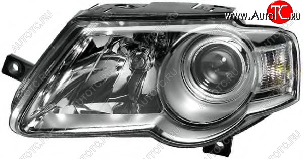 5 499 р. Фара BRIGHTROAD (под корректор, правая) Volkswagen Passat B6 седан (2005-2011)  с доставкой в г. Вологда