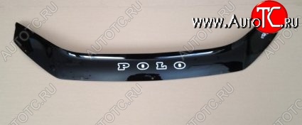 999 р. Дефлектор капота Russtal Volkswagen Polo 5 хэтчбек рестайлинг (2015-2020)  с доставкой в г. Вологда