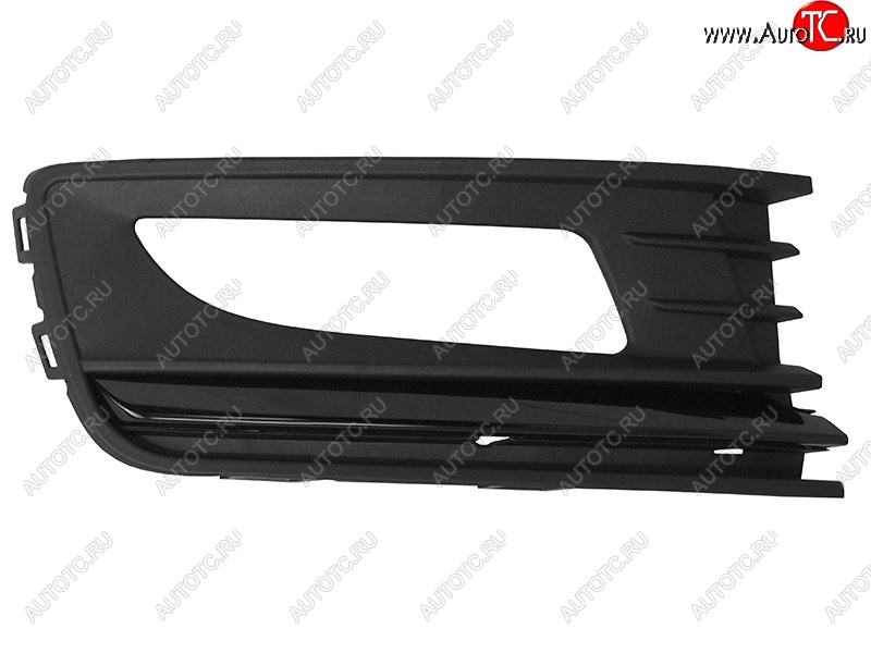 479 р. Правая вставка в бампер под ПТФ SAT Volkswagen Polo 5 седан рестайлинг (2015-2020)  с доставкой в г. Вологда