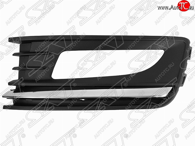 419 р. Левая рамка противотуманной фары SAT Volkswagen Polo 5 седан рестайлинг (2015-2020)  с доставкой в г. Вологда